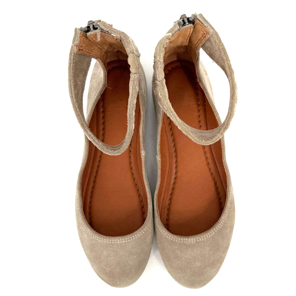 Frye Carson Ankle Strap Flats - Picture 3 of 6